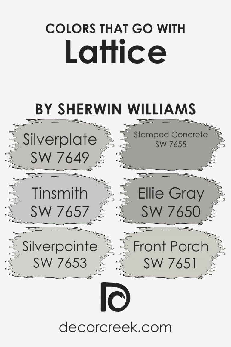 Lattice SW 7654 Paint Color by Sherwin Williams - DecorCreek