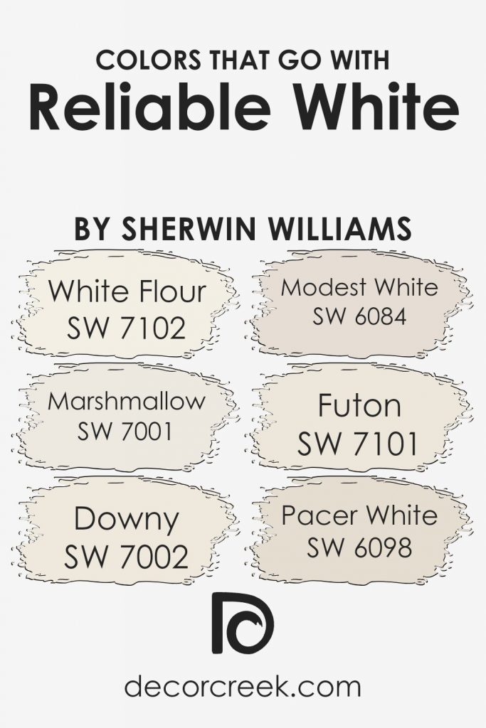 Reliable White SW 6091 Paint Color by Sherwin Williams - DecorCreek