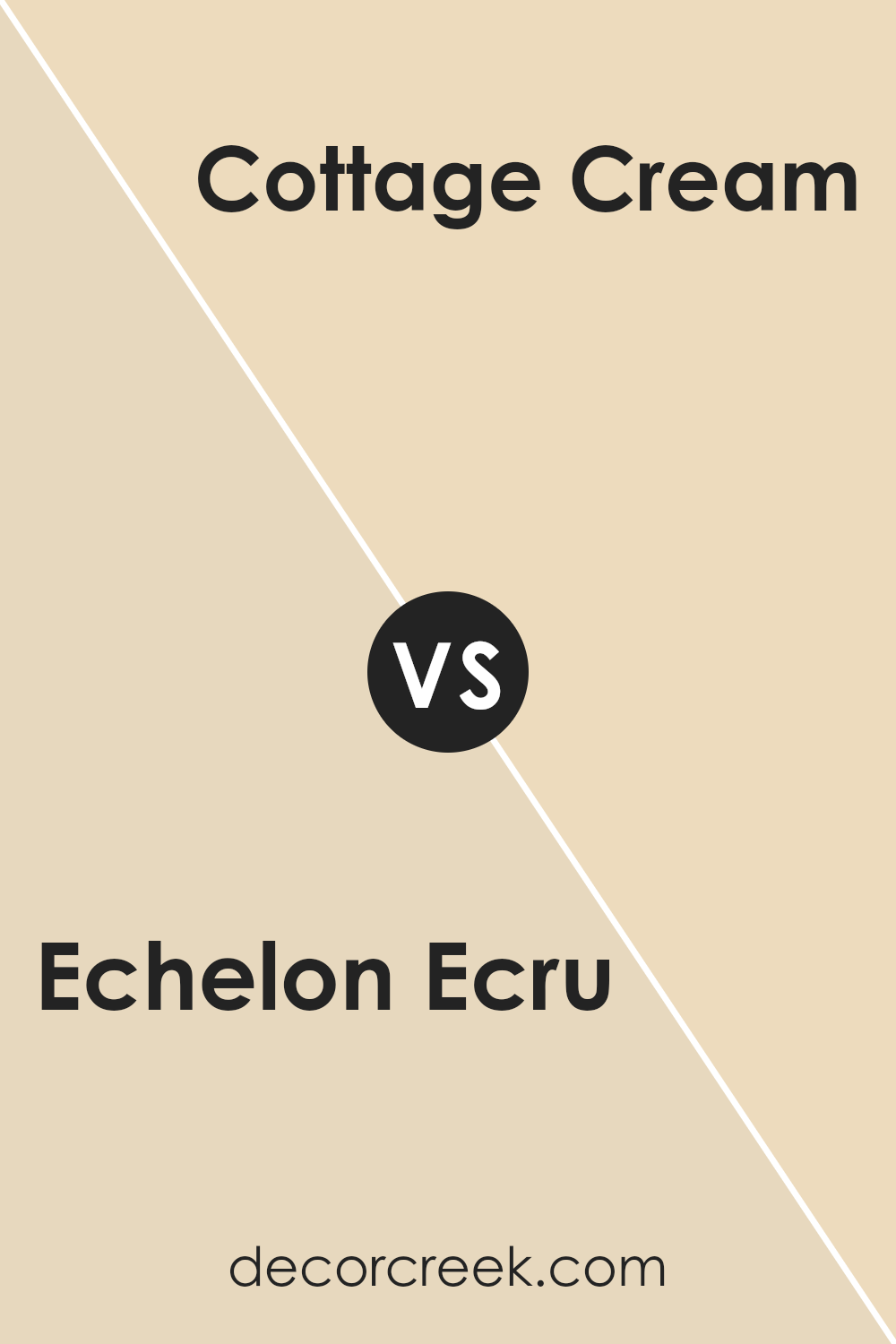 echelon_ecru_sw_7574_vs_cottage_cream_sw_7678