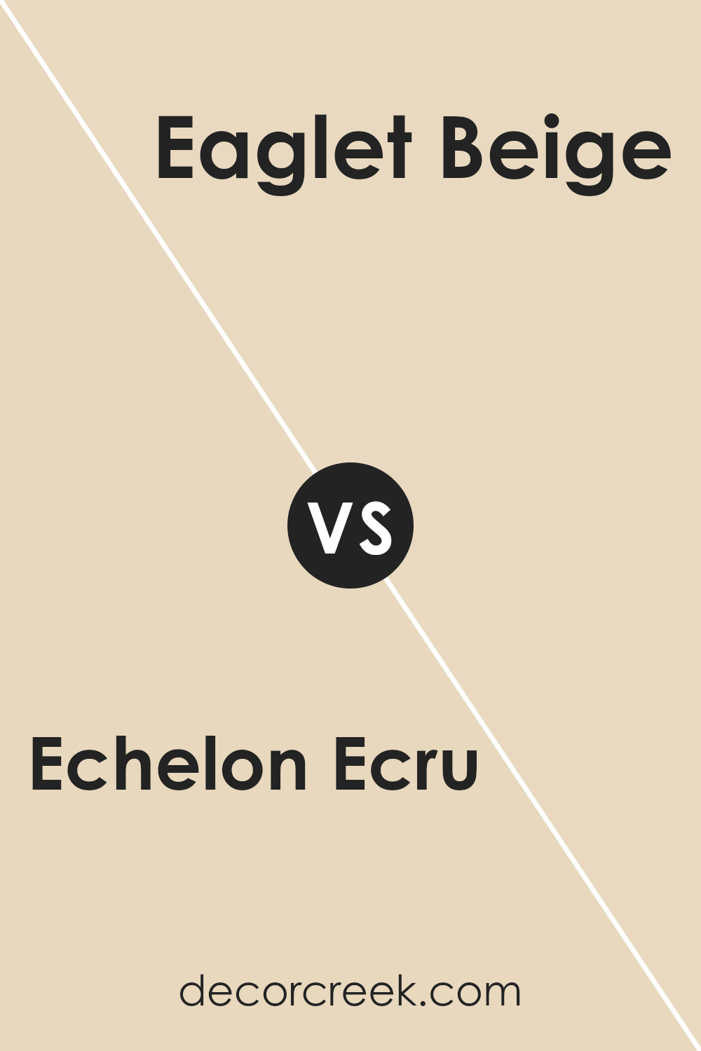 echelon_ecru_sw_7574_vs_eaglet_beige_sw_7573