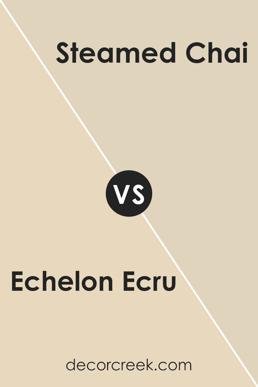 echelon_ecru_sw_7574_vs_steamed_chai_sw_9509