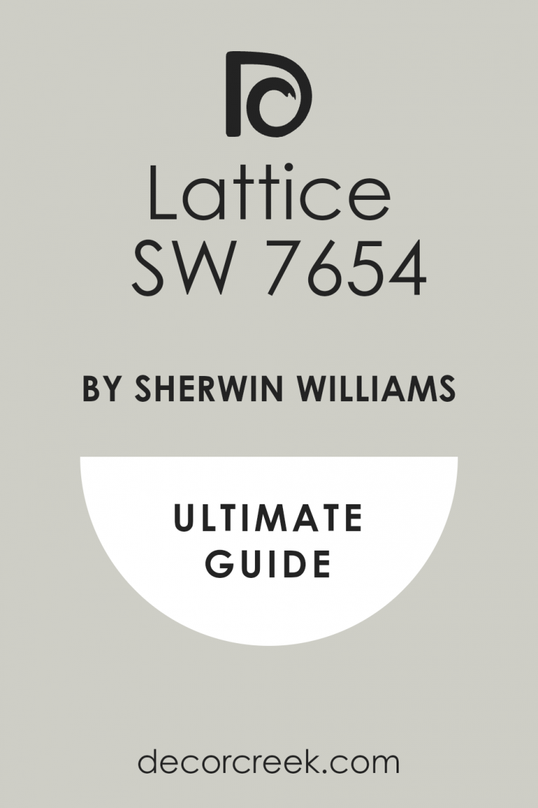 Lattice SW 7654 Paint Color by Sherwin Williams - DecorCreek
