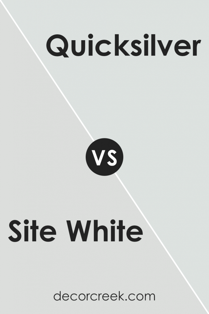 Site White SW 7070 Paint Color by Sherwin Williams - DecorCreek