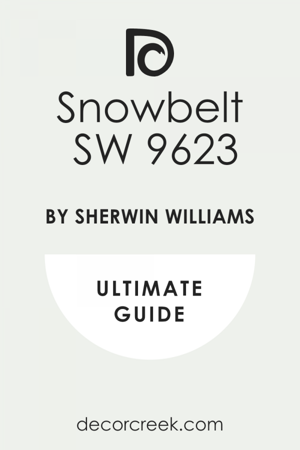 Snowbelt SW 9623 Paint Color by Sherwin Williams - DecorCreek