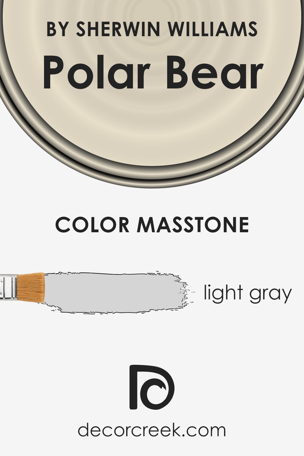 what_is_the_masstone_of_polar_bear_sw_7564