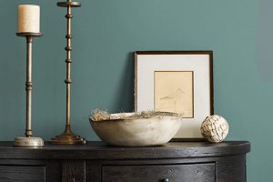 Teal Stencil SW 0018 Paint Color by Sherwin Williams
