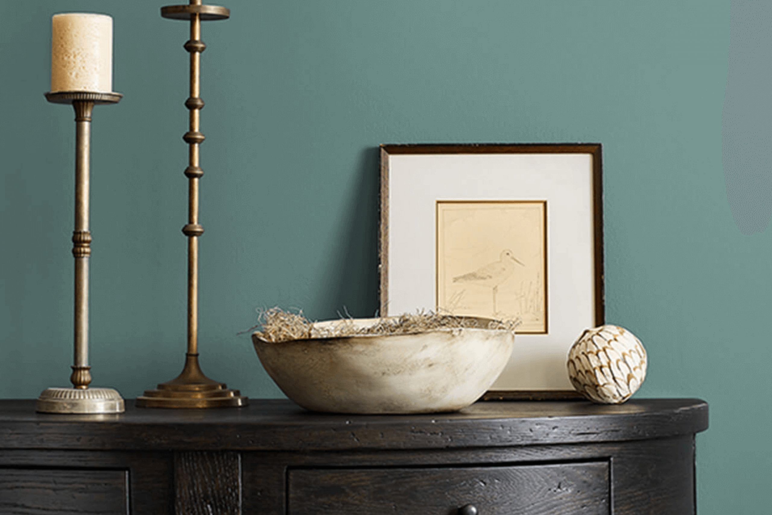 Teal Stencil SW 0018 Paint Color by Sherwin Williams