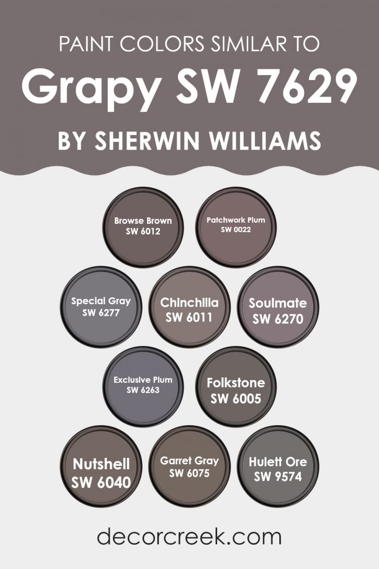 Grapy SW 7629 Paint Color by Sherwin Williams - DecorCreek