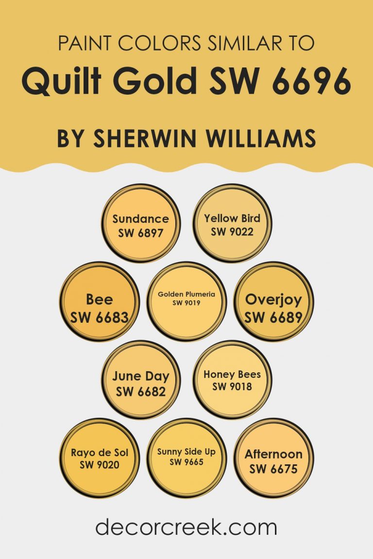 Quilt Gold SW 6696 Paint Color by Sherwin Williams - DecorCreek