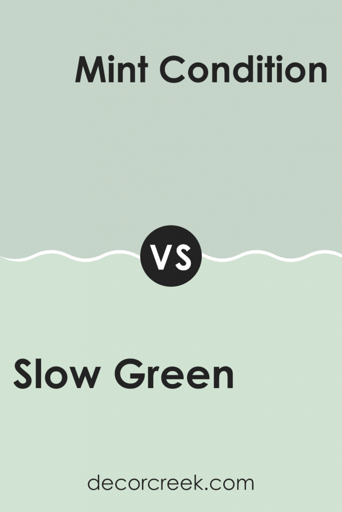 Slow Green SW 6456 Paint Color by Sherwin Williams - DecorCreek