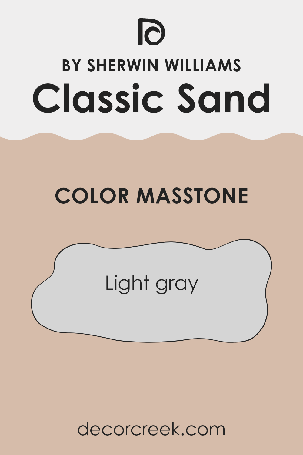 what_is_the_masstone_of_classic_sand_sw_0056