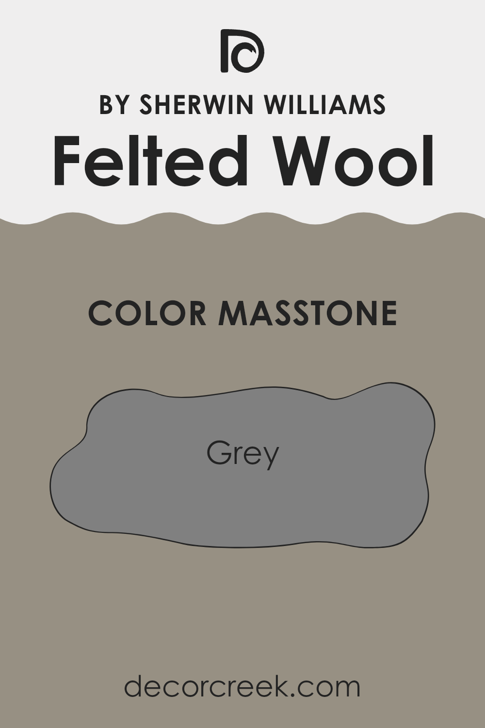 what_is_the_masstone_of_felted_wool_sw_9171