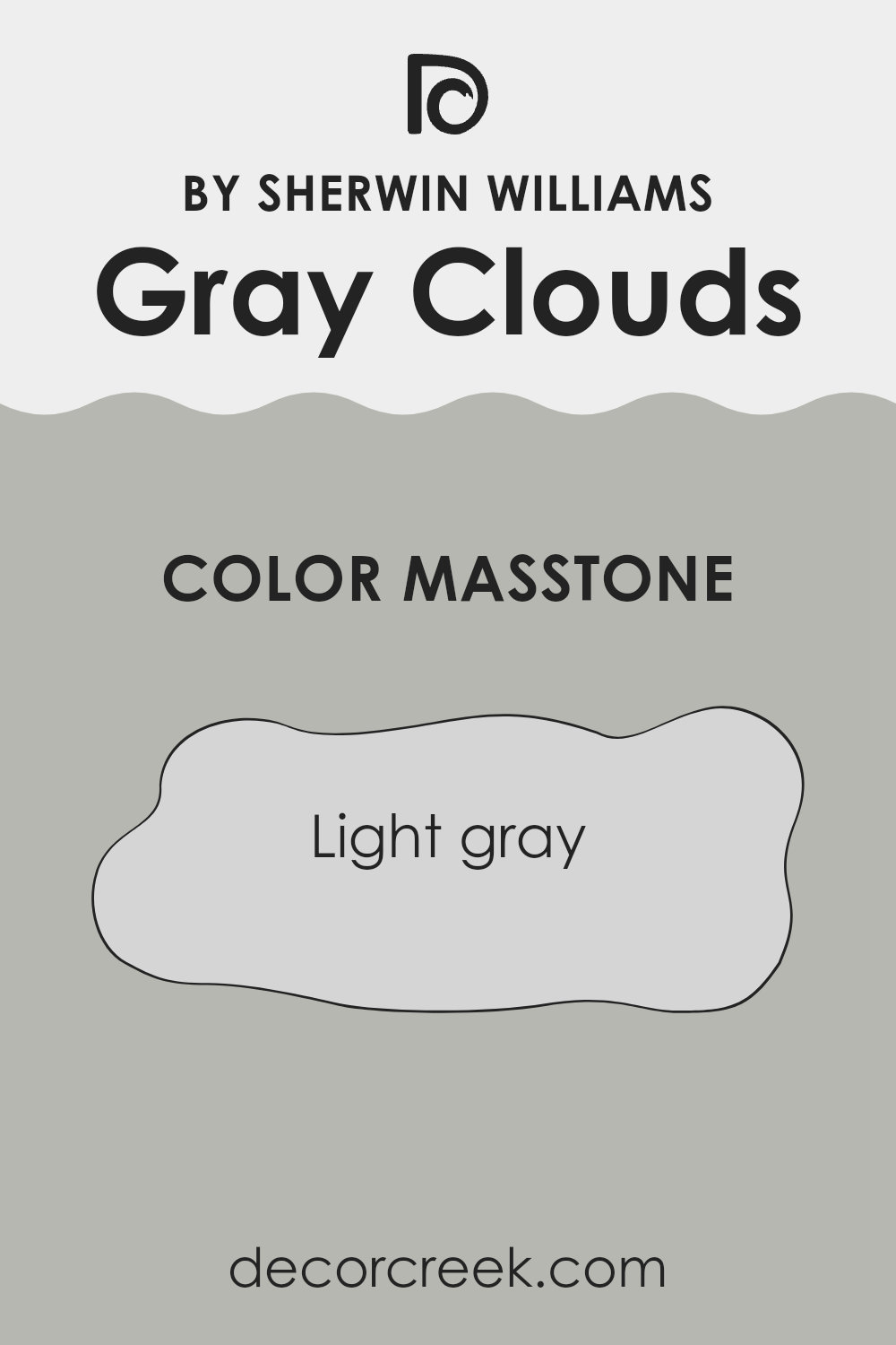 what_is_the_masstone_of_gray_clouds_sw_7658