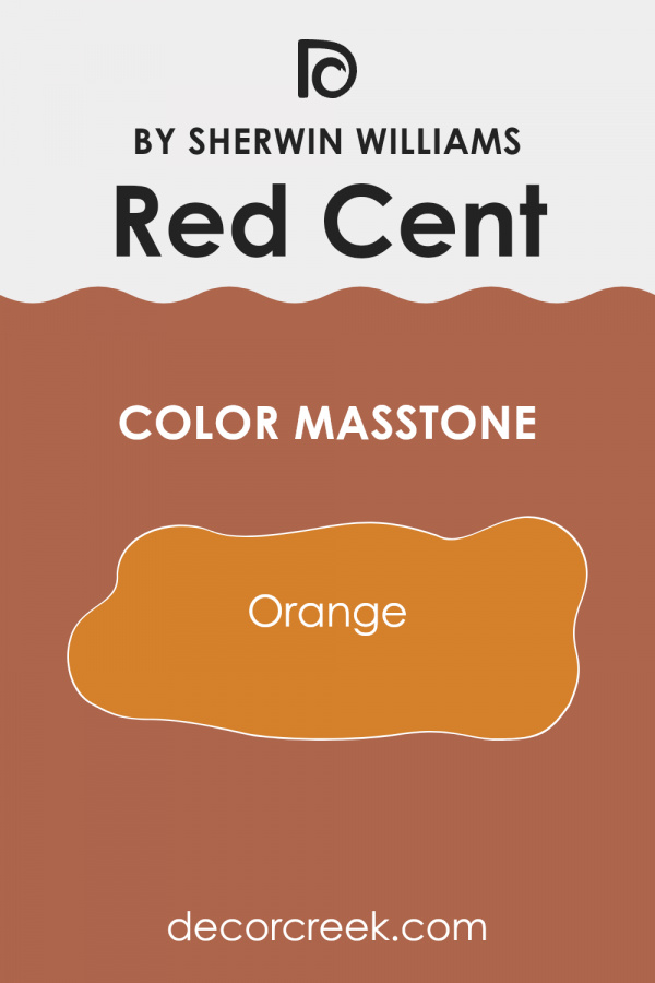 Red Cent SW 6341 Paint Color by Sherwin Williams - DecorCreek