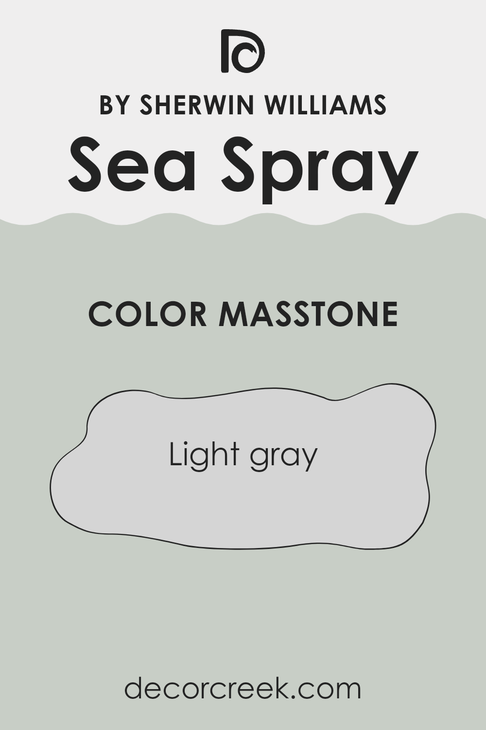 what_is_the_masstone_of_sea_spray_sw_9651