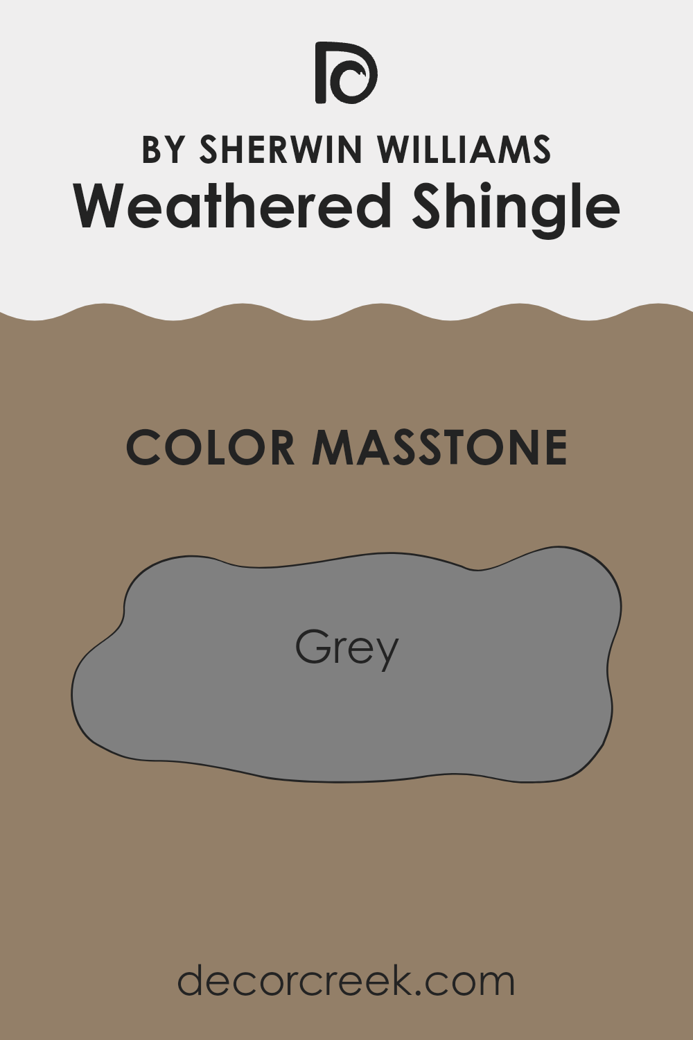 what_is_the_masstone_of_weathered_shingle_sw_2841