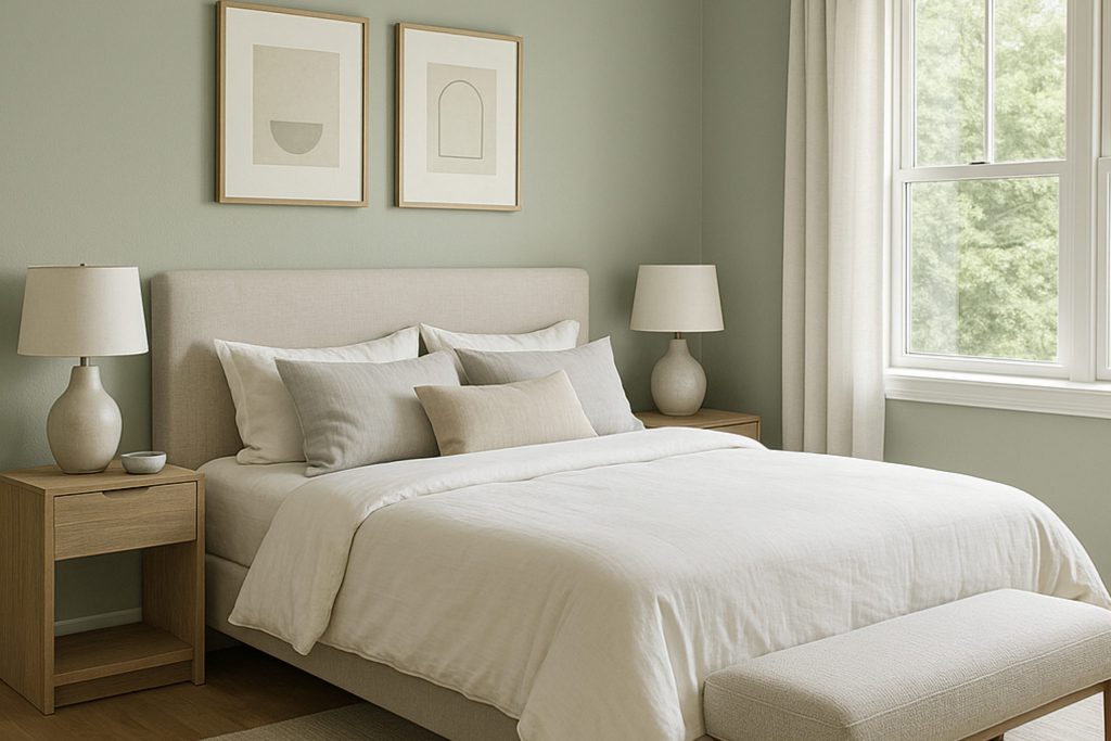 Contented SW 6191 Paint Color by Sherwin Williams