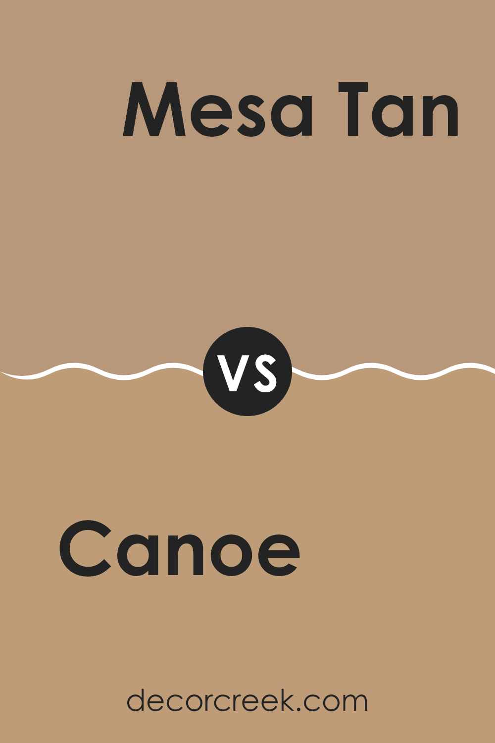 canoe_sw_7724_vs_mesa_tan_sw_7695