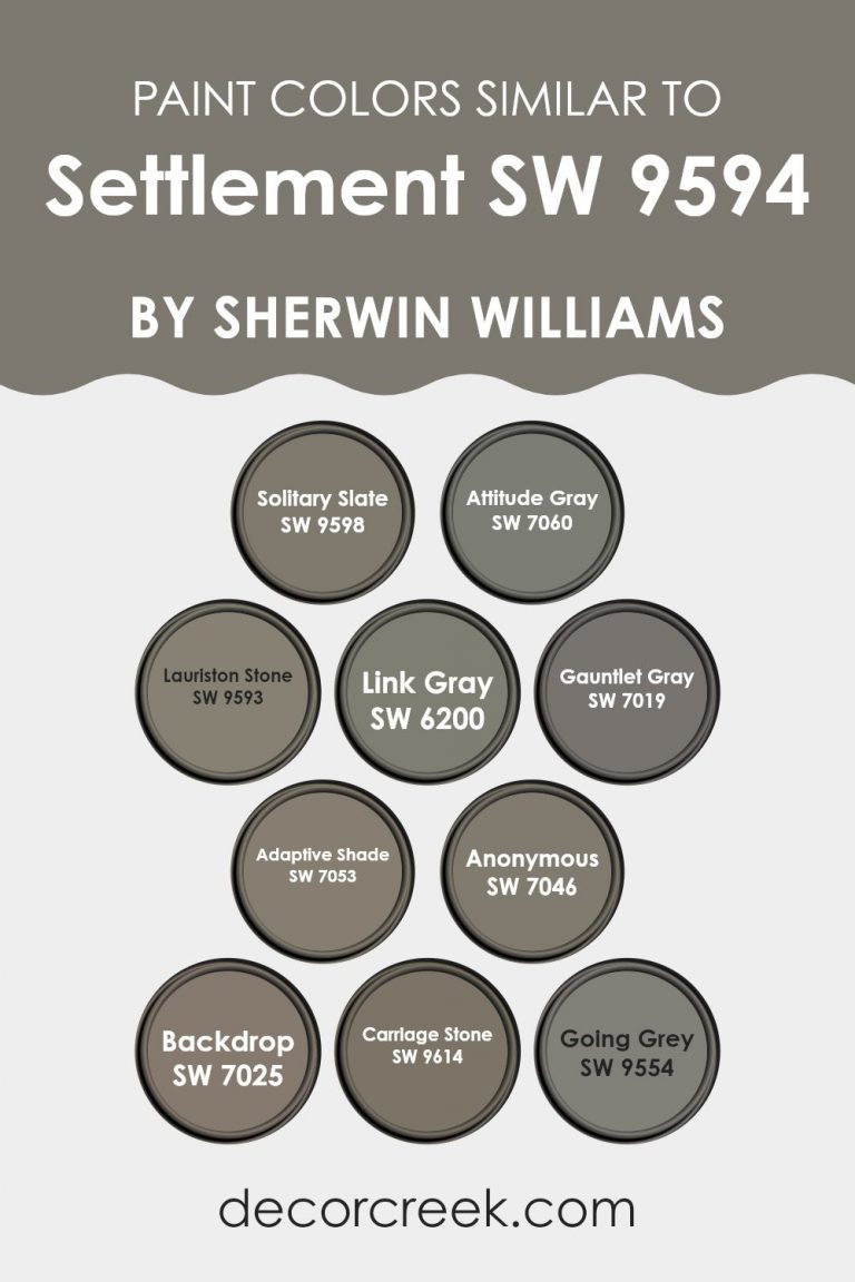 Settlement SW 9594 Paint Color by Sherwin Williams - DecorCreek