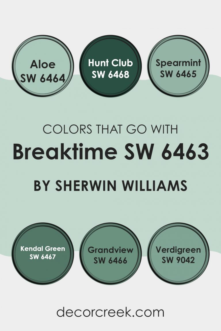 Breaktime SW 6463 Paint Color by Sherwin Williams - DecorCreek