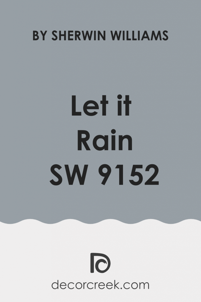 Let it Rain SW 9152 Paint Color by Sherwin Williams - DecorCreek