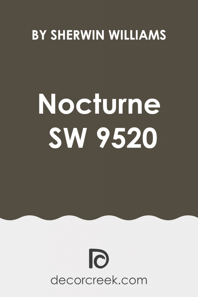 Nocturne SW 9520 Paint Color by Sherwin Williams - DecorCreek