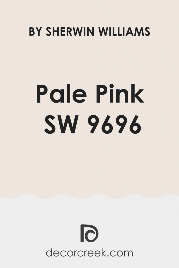Pale Pink SW 9696 Paint Color by Sherwin Williams DecorCreek