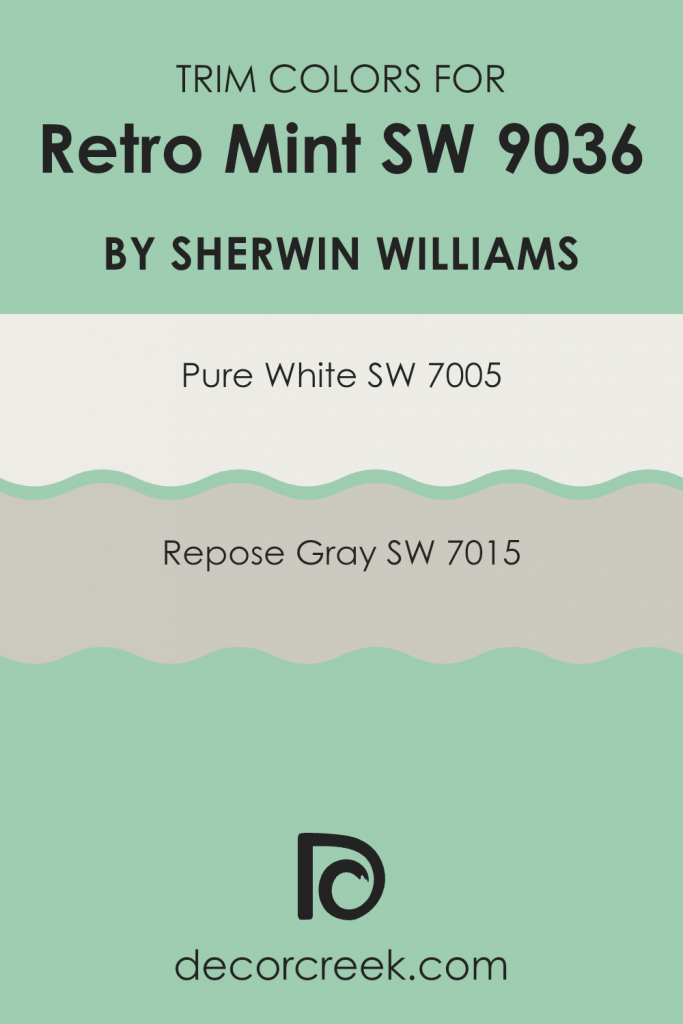 Retro Mint SW 9036 Paint Color by Sherwin Williams - DecorCreek