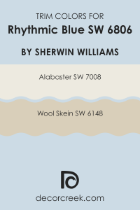 Rhythmic Blue SW 6806 Paint Color by Sherwin Williams - DecorCreek