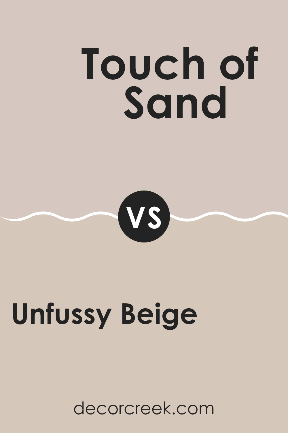 unfussy_beige_sw_6043_vs_touch_of_sand_sw_9085