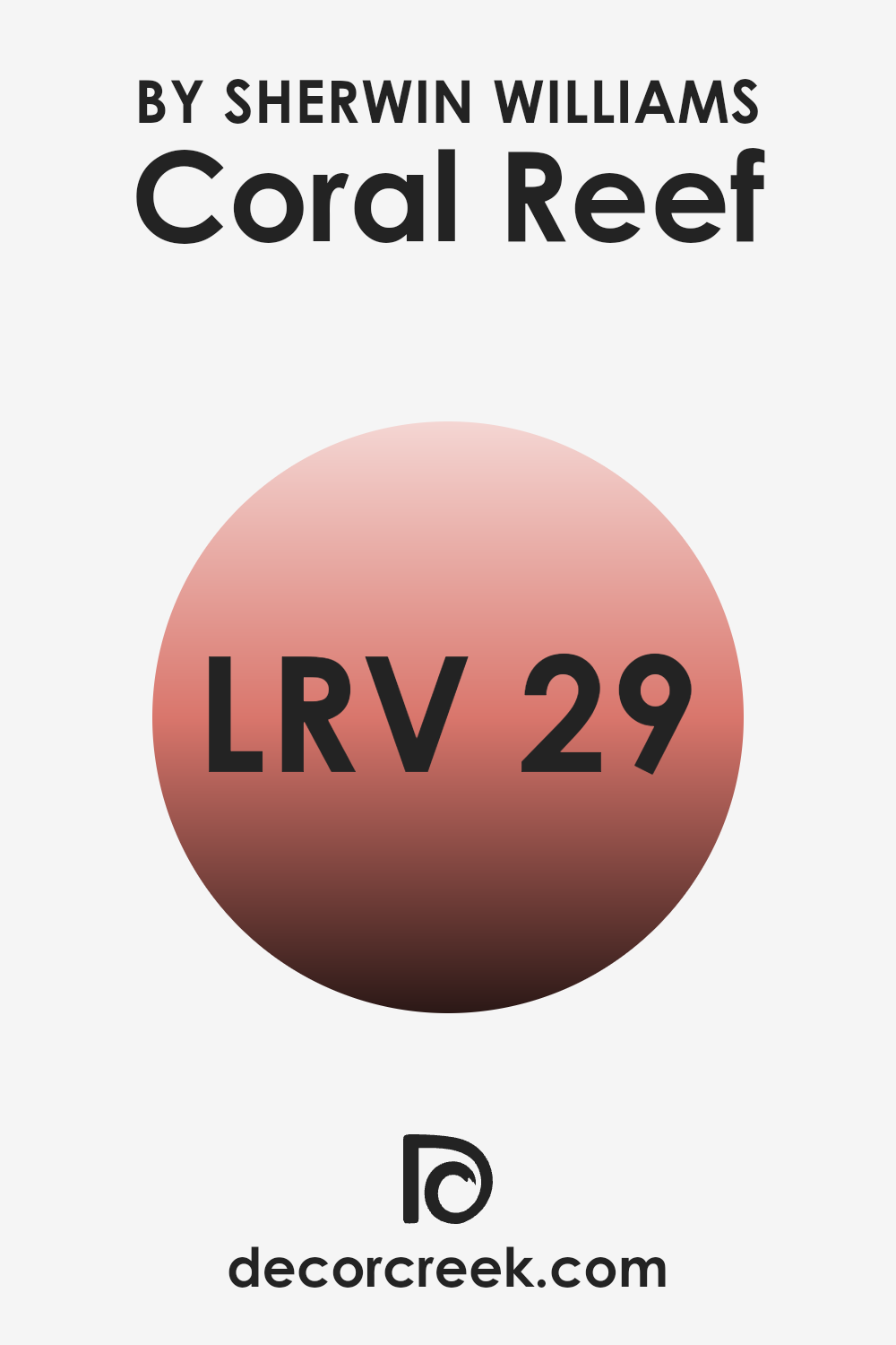 what_is_the_lrv_of_coral_reef_sw_6606
