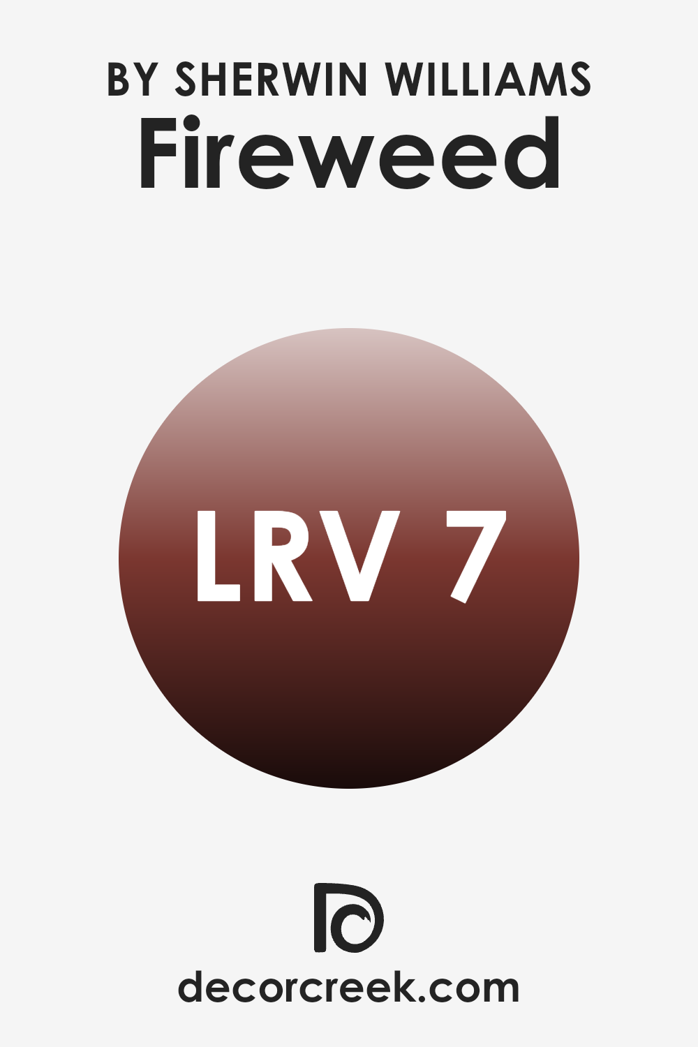 what_is_the_lrv_of_fireweed_sw_6328