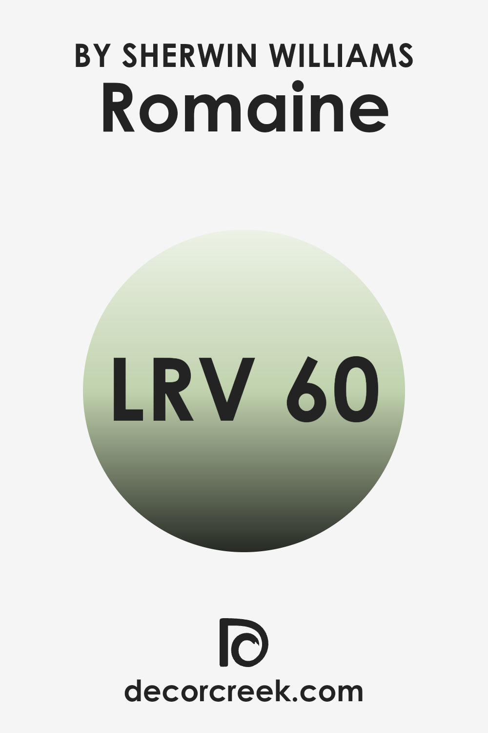 what_is_the_lrv_of_romaine_sw_6730