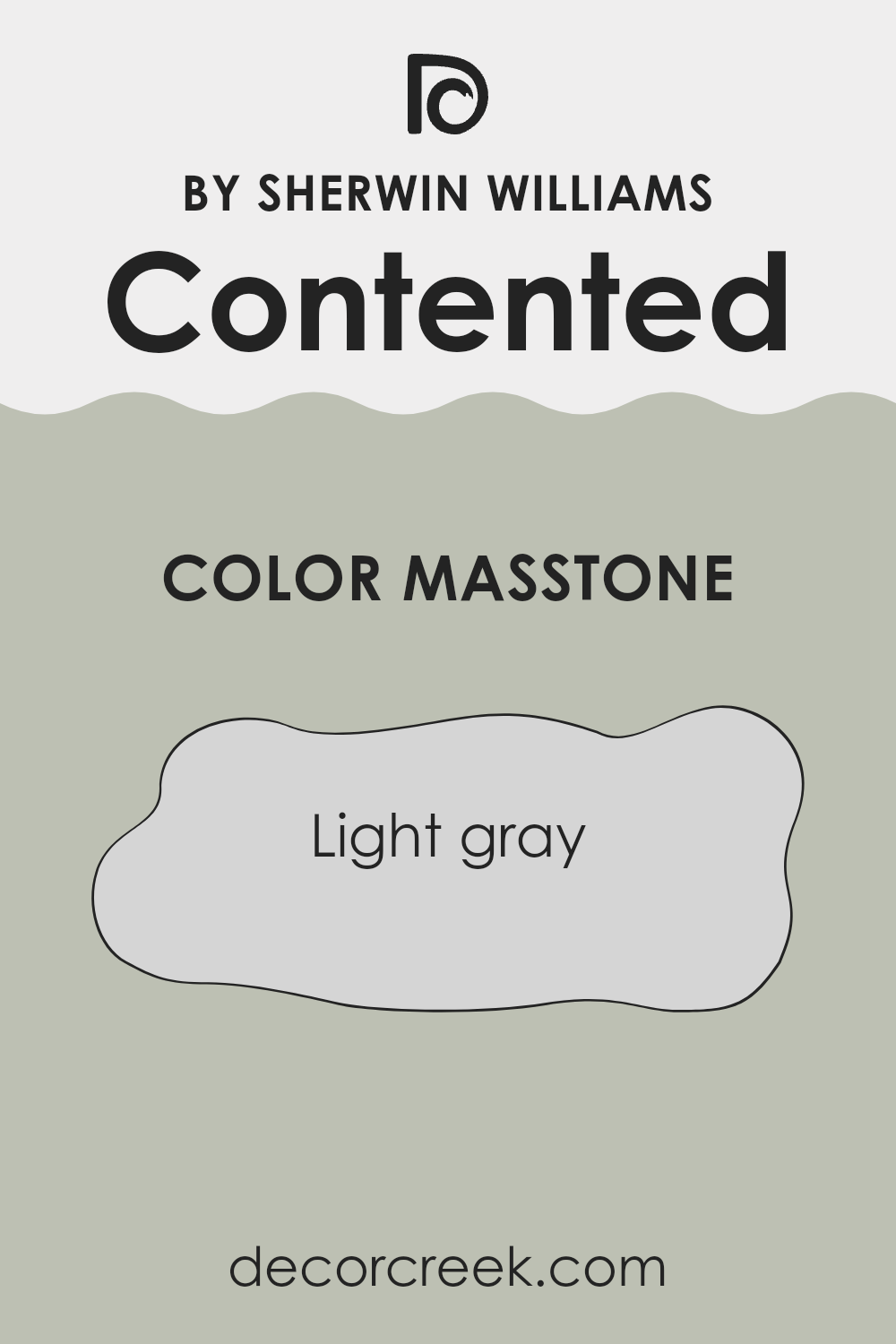 what_is_the_masstone_of_contented_sw_6191
