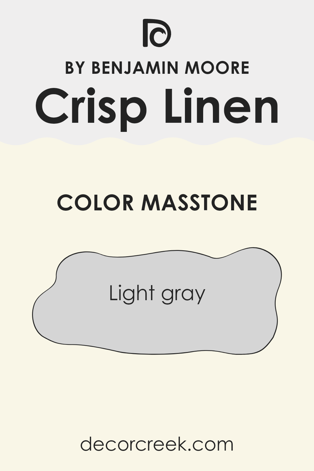 what_is_the_masstone_of_crisp_linen_csp_305