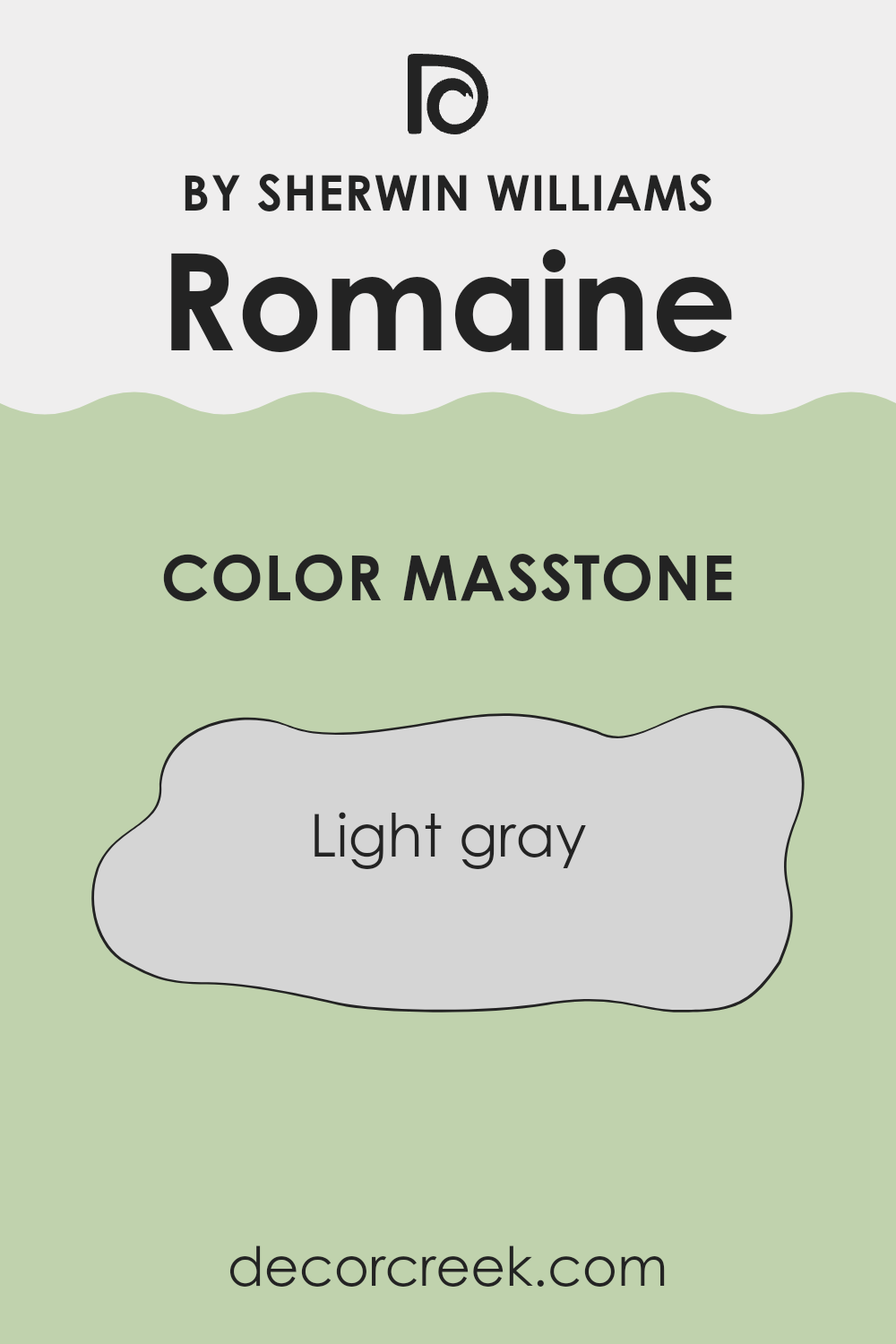 what_is_the_masstone_of_romaine_sw_6730