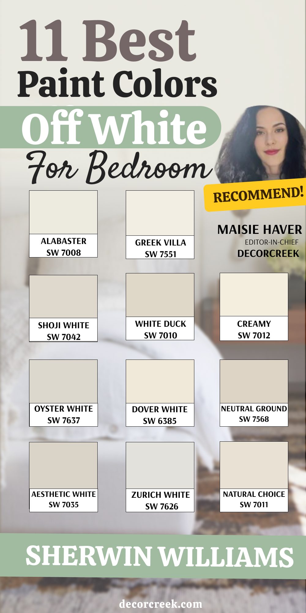 11 best off white paint colors from sherwin williams trendy this year