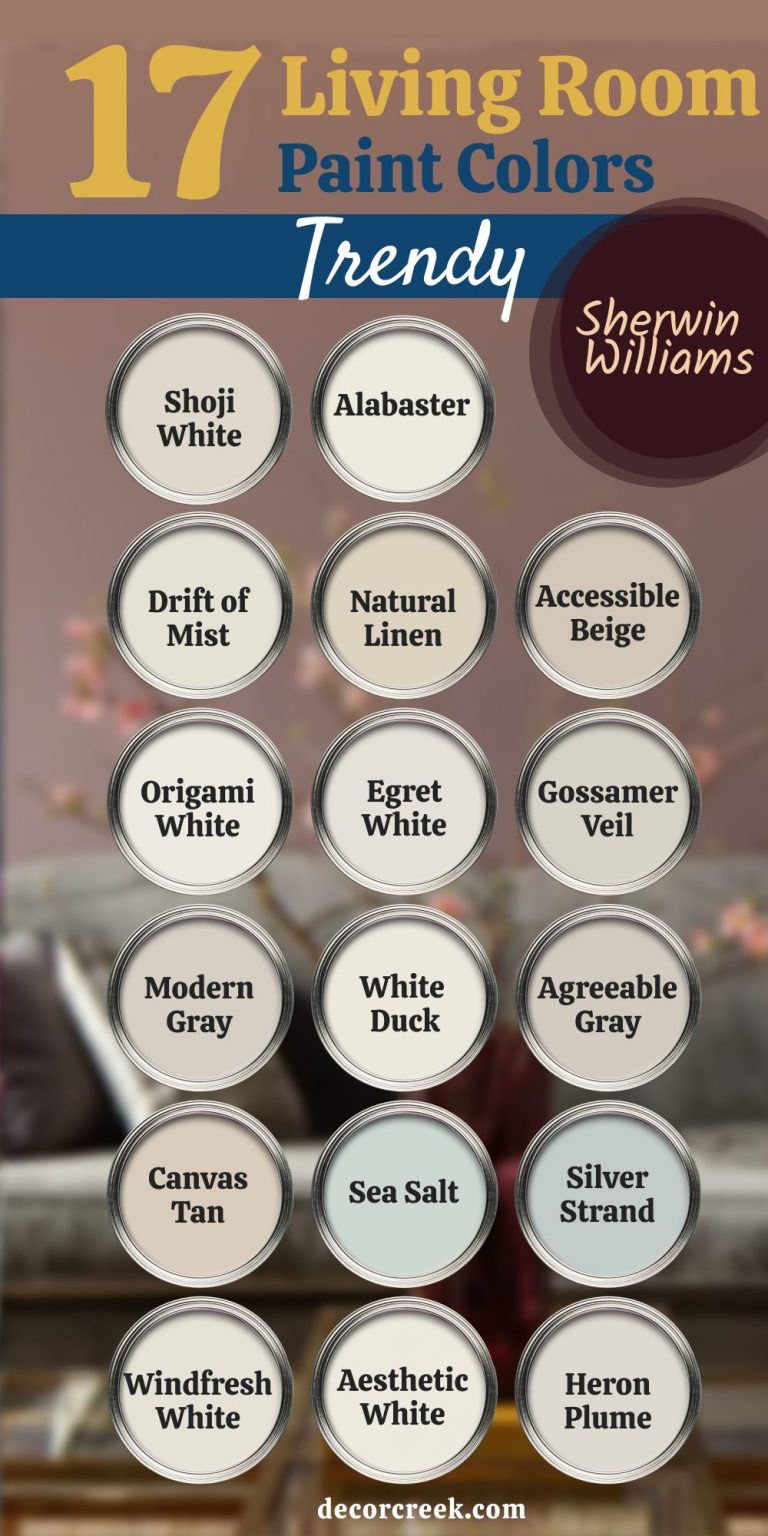 41 Neutral Living Room Paint Color Ideas - DecorCreek