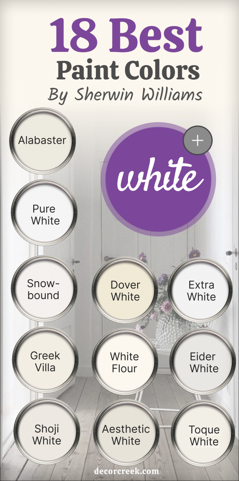 29 White Living Room Paint Color Ideas - DecorCreek