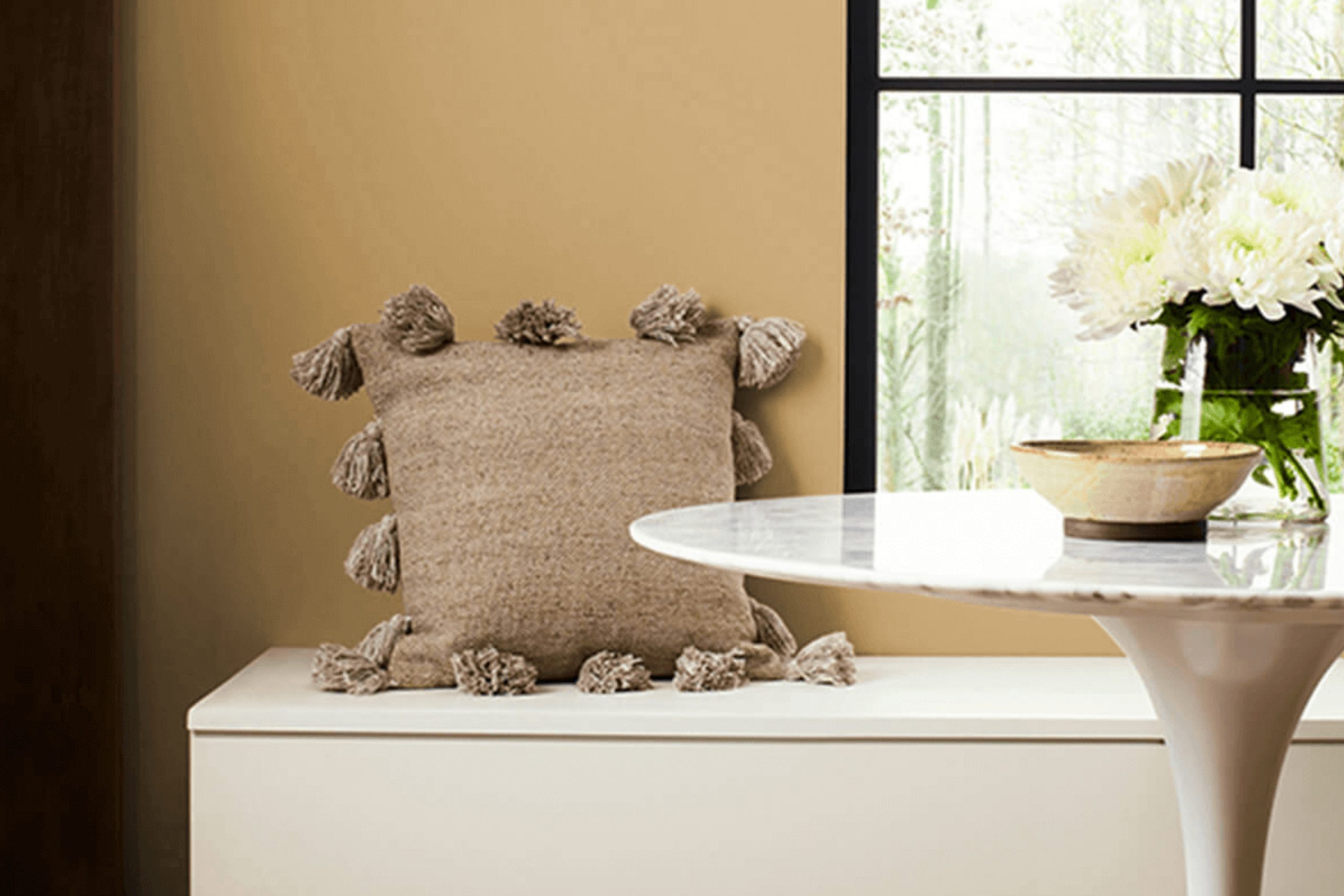 Empire Gold SW 0012 Paint Color by Sherwin Williams