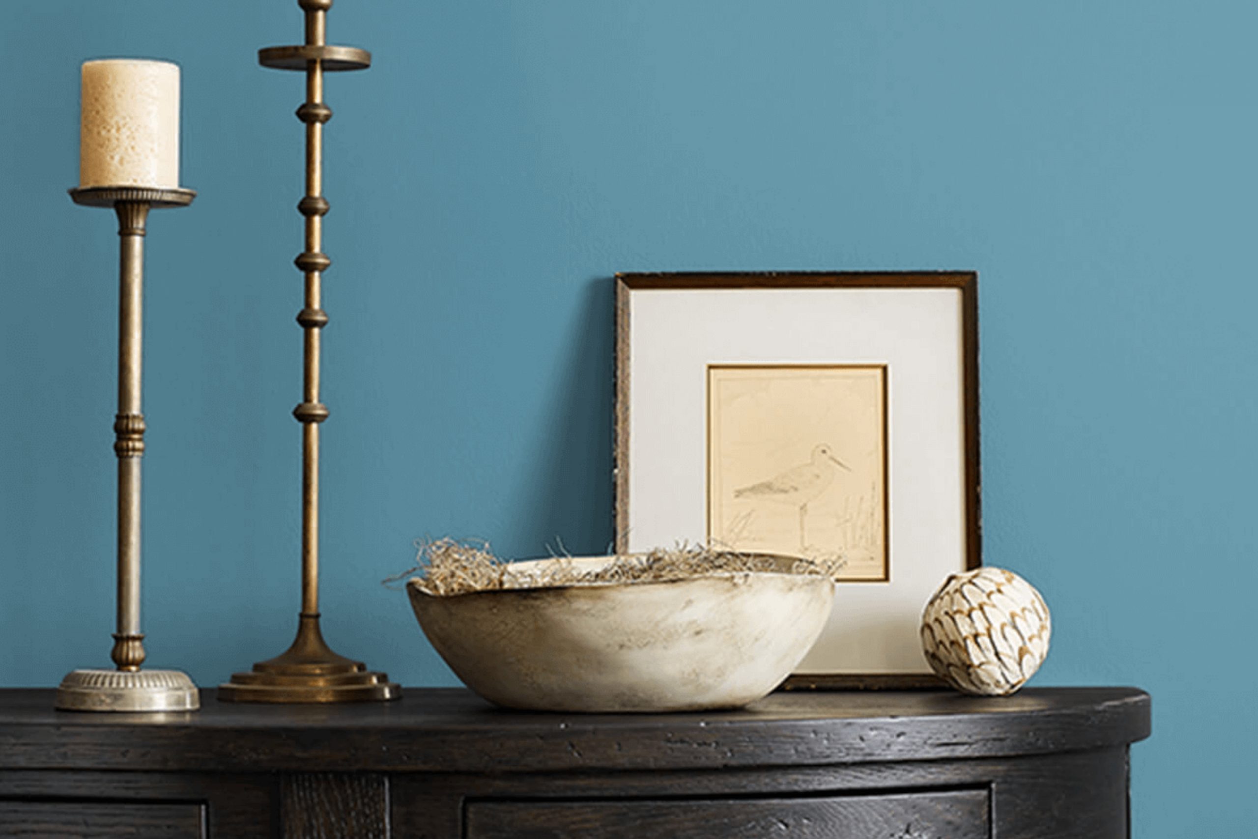 Georgian Revival Blue SW 7609 Paint Color by Sherwin Williams