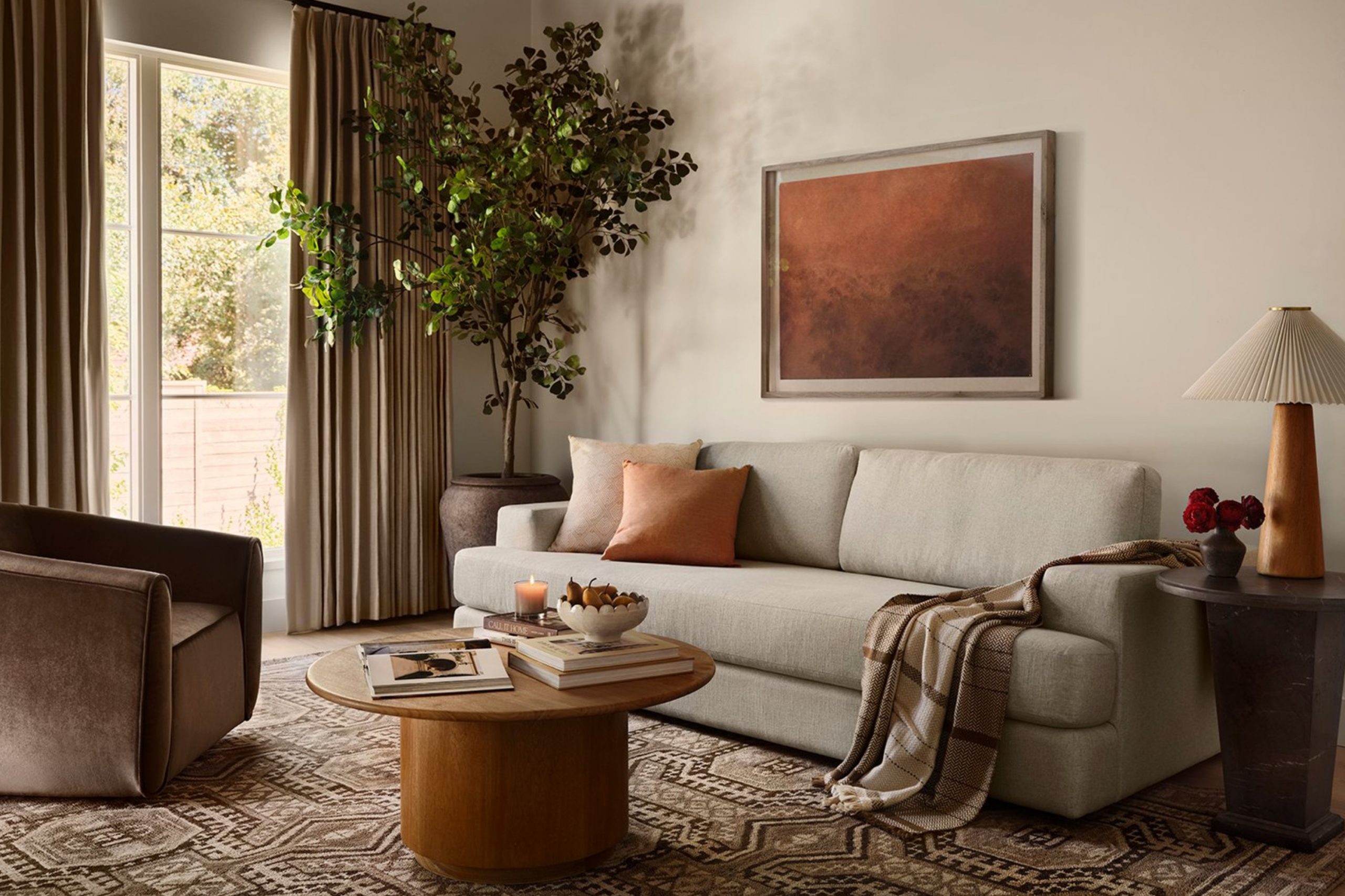 How I Use Brown to Make Homes Feel Warm and Real
