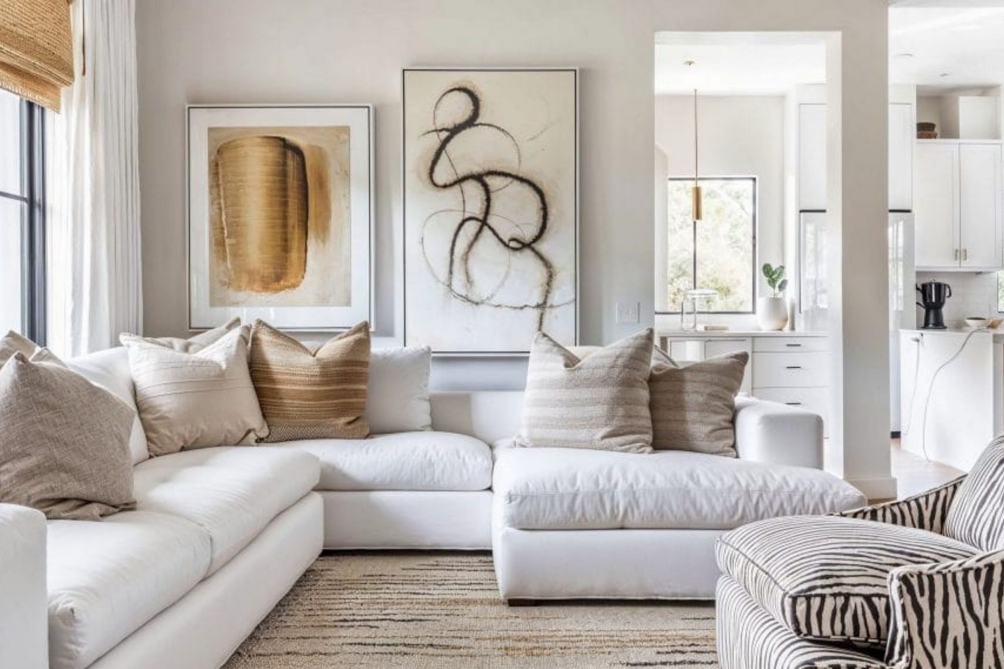 29 White Living Room Paint Color Ideas - DecorCreek