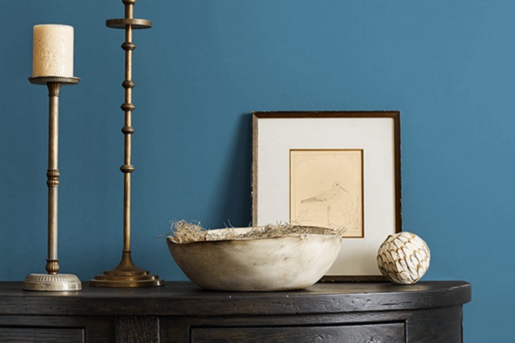 Santorini Blue SW 7607 Paint Color by Sherwin Williams