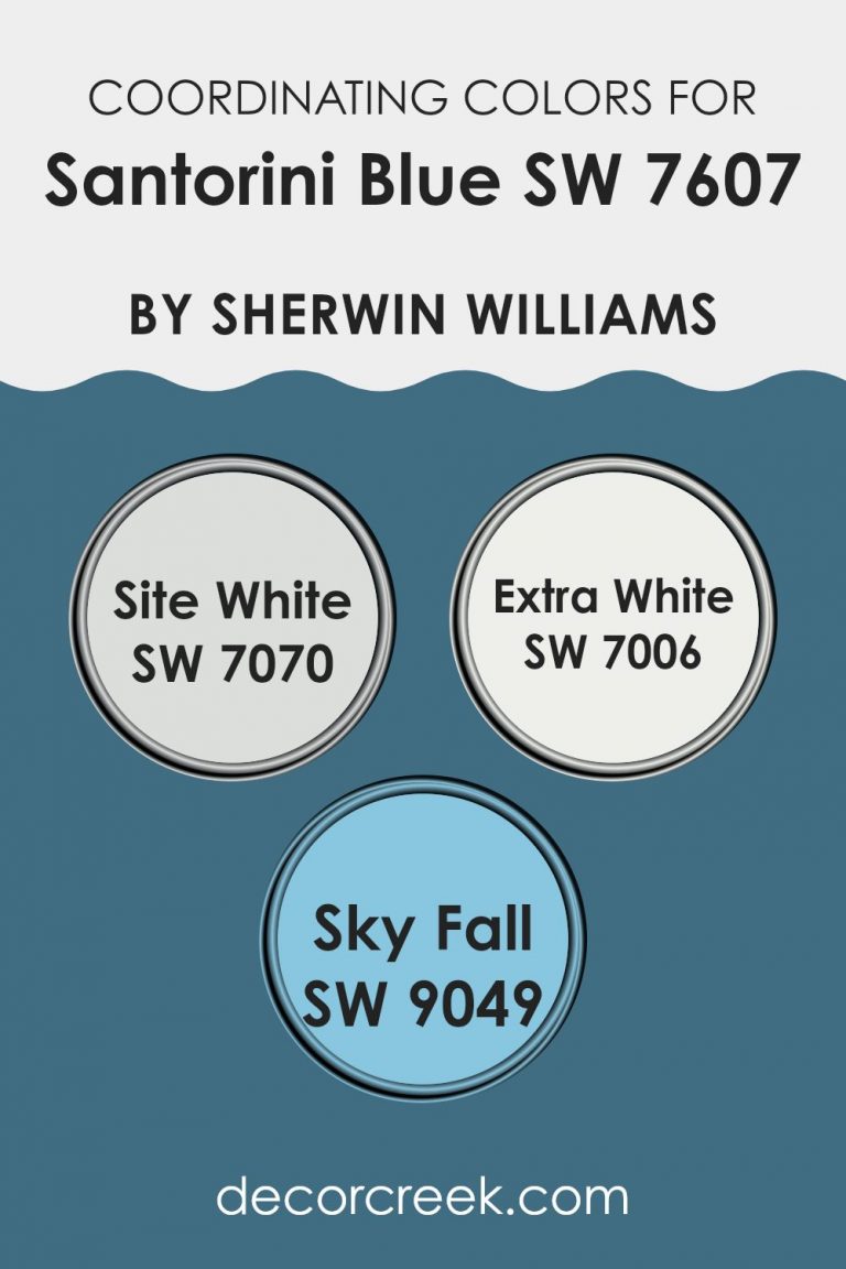 Santorini Blue SW 7607 Paint Color by Sherwin Williams - DecorCreek