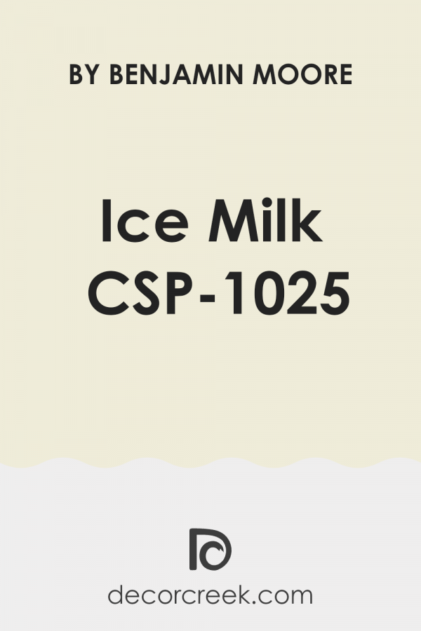 Ice Milk CSP1025 Paint Color by