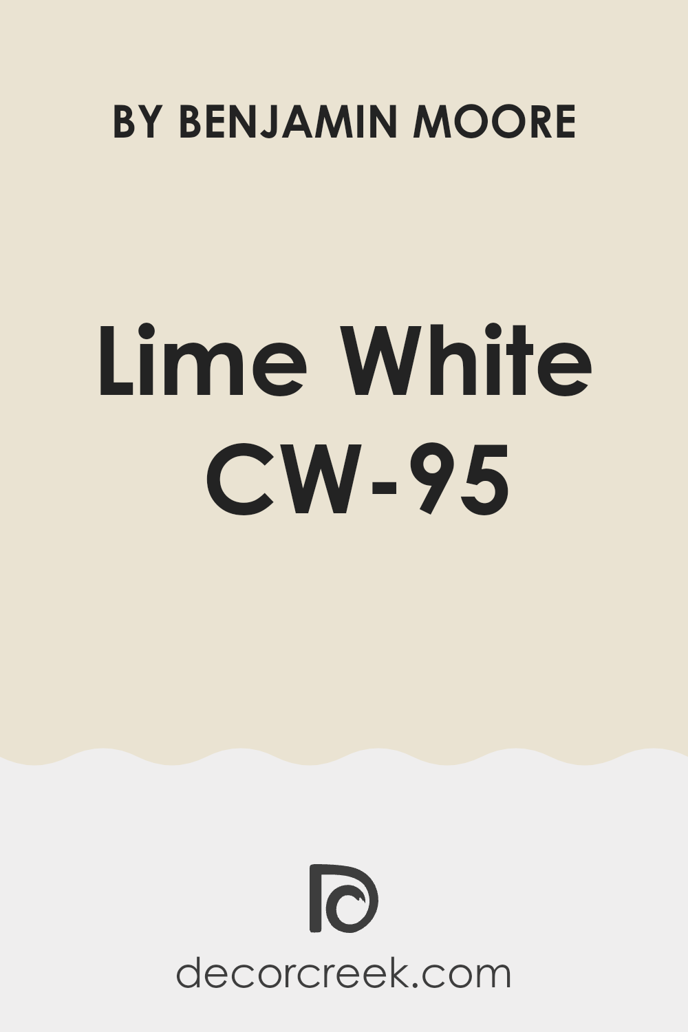 Lime White CW-95 Paint Color by Benjamin Moore - DecorCreek