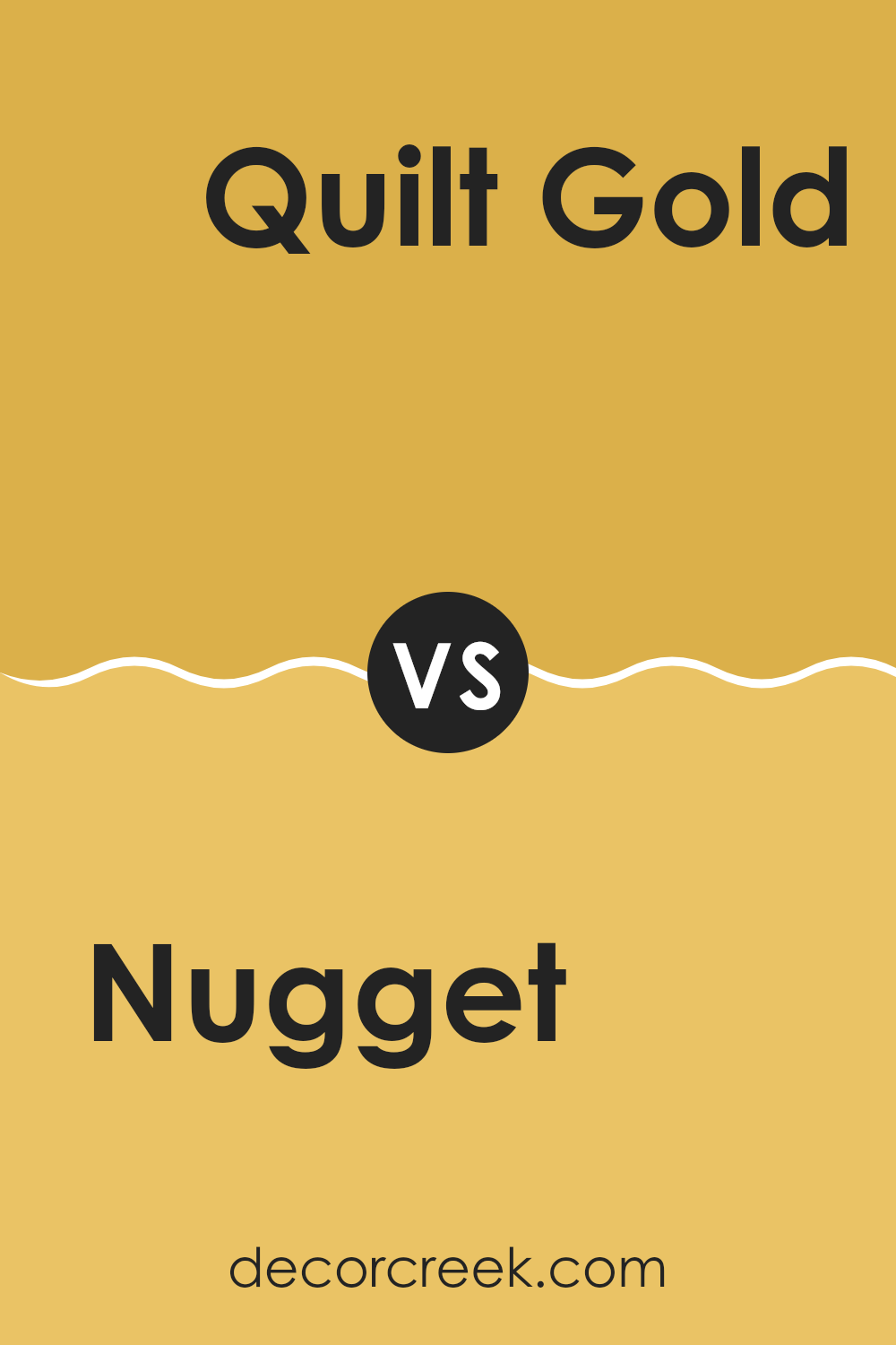 nugget_sw_6697_vs_quilt_gold_sw_6696