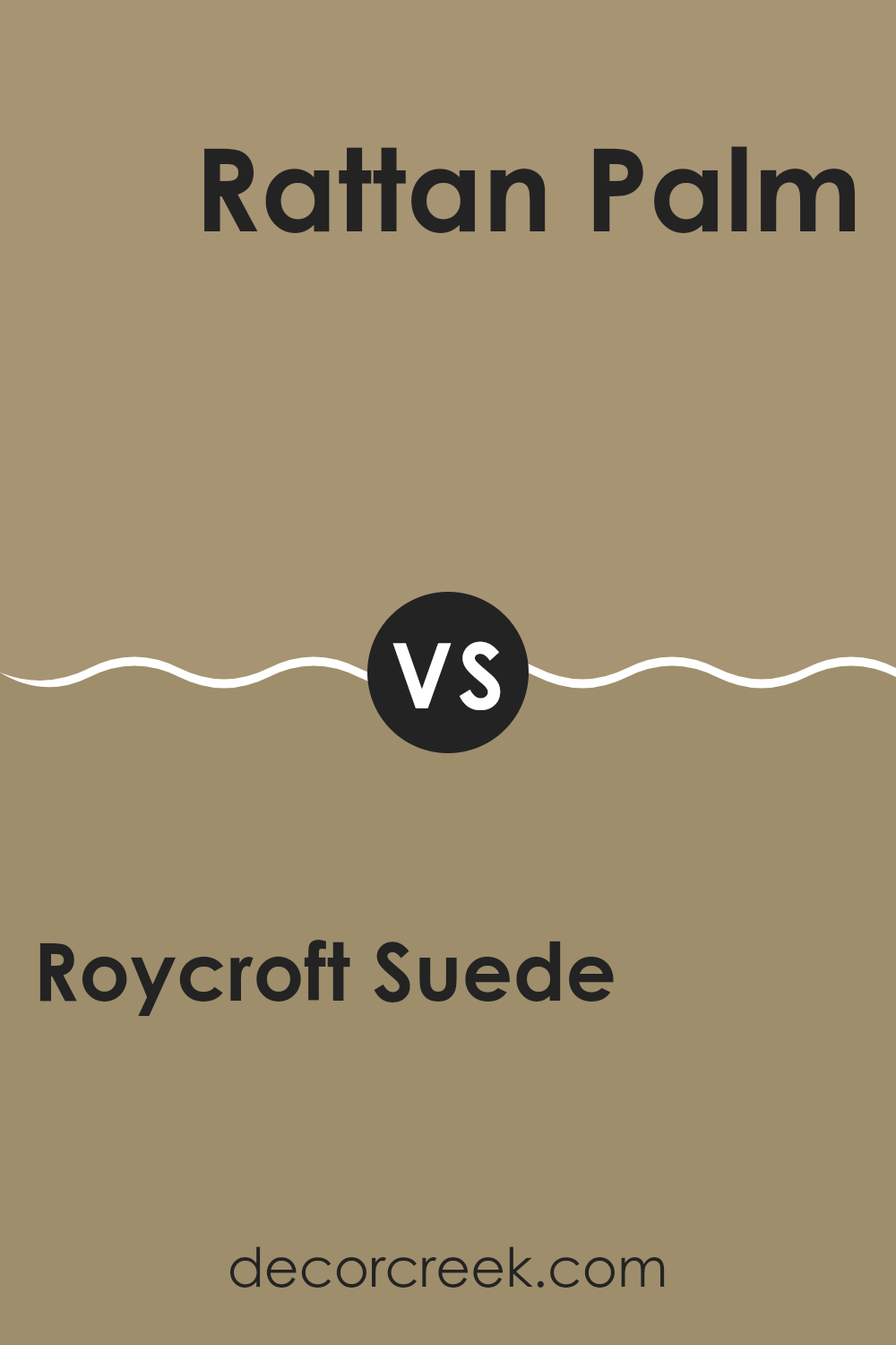 roycroft_suede_sw_2842_vs_rattan_palm_sw_9533