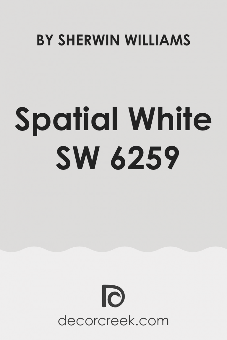 Spatial White SW 6259 Paint Color by Sherwin Williams - DecorCreek